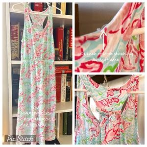 Lilly Pulitzer Girls Maxi Dress - LOBSTAH ROLL - Holy Grail!